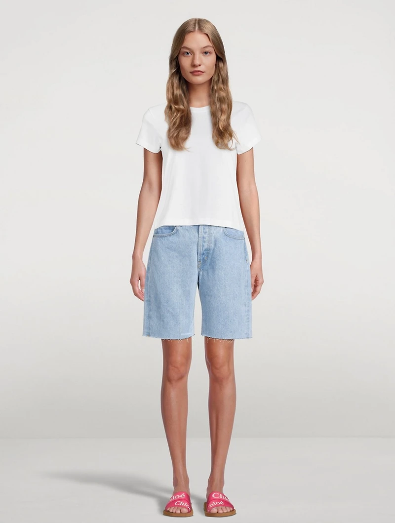Sunset Cut-Off Denim Shorts