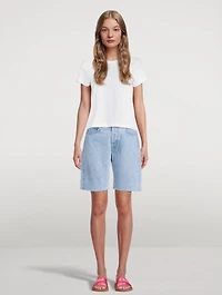 Sunset Cut-Off Denim Shorts