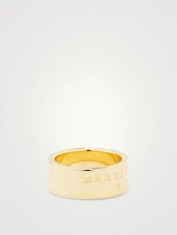 Minimal Logo Ring