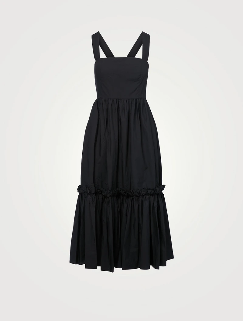 Julia Cotton Sleeveless Midi Dress