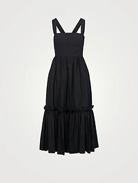 Julia Cotton Sleeveless Midi Dress