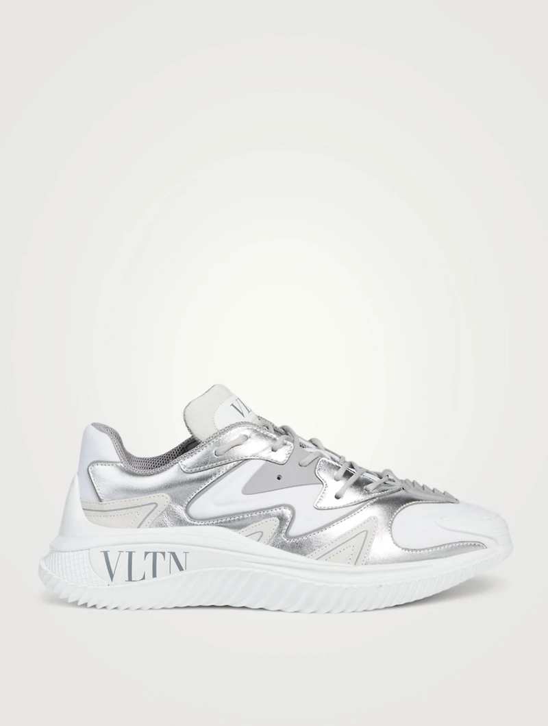 Wade Runner Neoprene And Fabric Sneakers