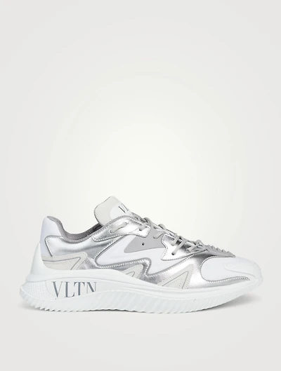 Wade Runner Neoprene And Fabric Sneakers