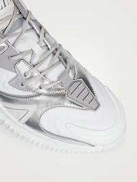 Wade Runner Neoprene And Fabric Sneakers