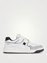 One Stud Leather Sneakers