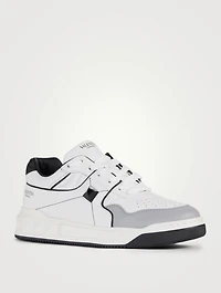 One Stud Leather Sneakers