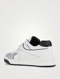 One Stud Leather Sneakers