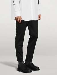 VL7N City Leather Chelsea Boots With Band