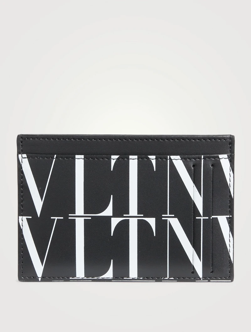 VLTN Times Leather Card Holder