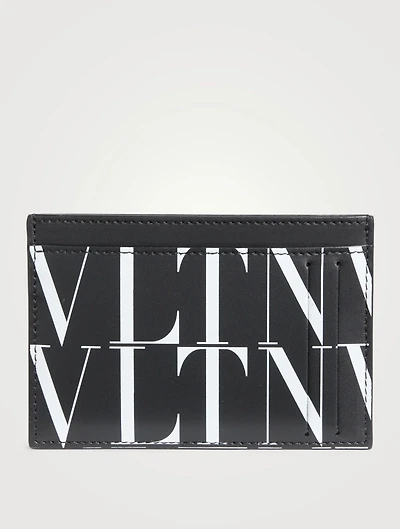 VLTN Times Leather Card Holder