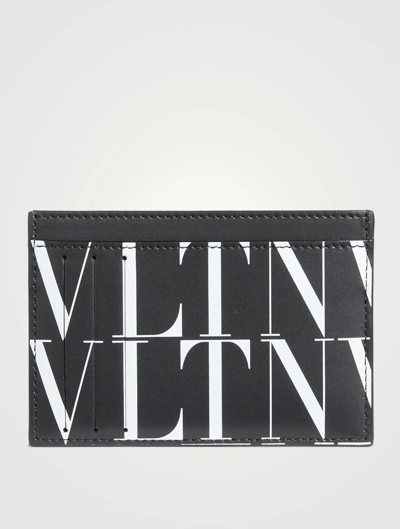 VLTN Times Leather Card Holder