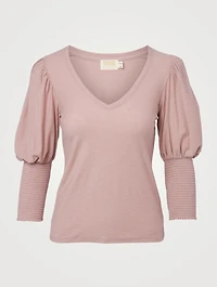 Julia T-Shirt With Elongated Cuffs