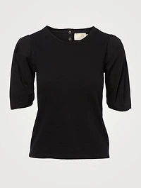 Radhika Bold-Shoulder Top