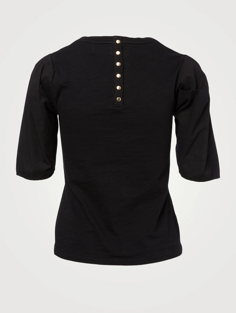 Radhika Bold-Shoulder Top