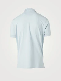 Polo Shirt With Stripe Detail