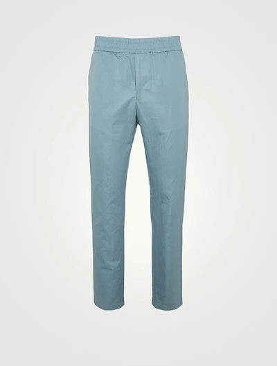 Cotton-Blend Pull-On Pants