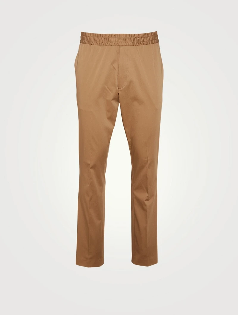 Cotton Stretch Pull-On Pants