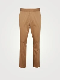 Cotton Stretch Pull-On Pants