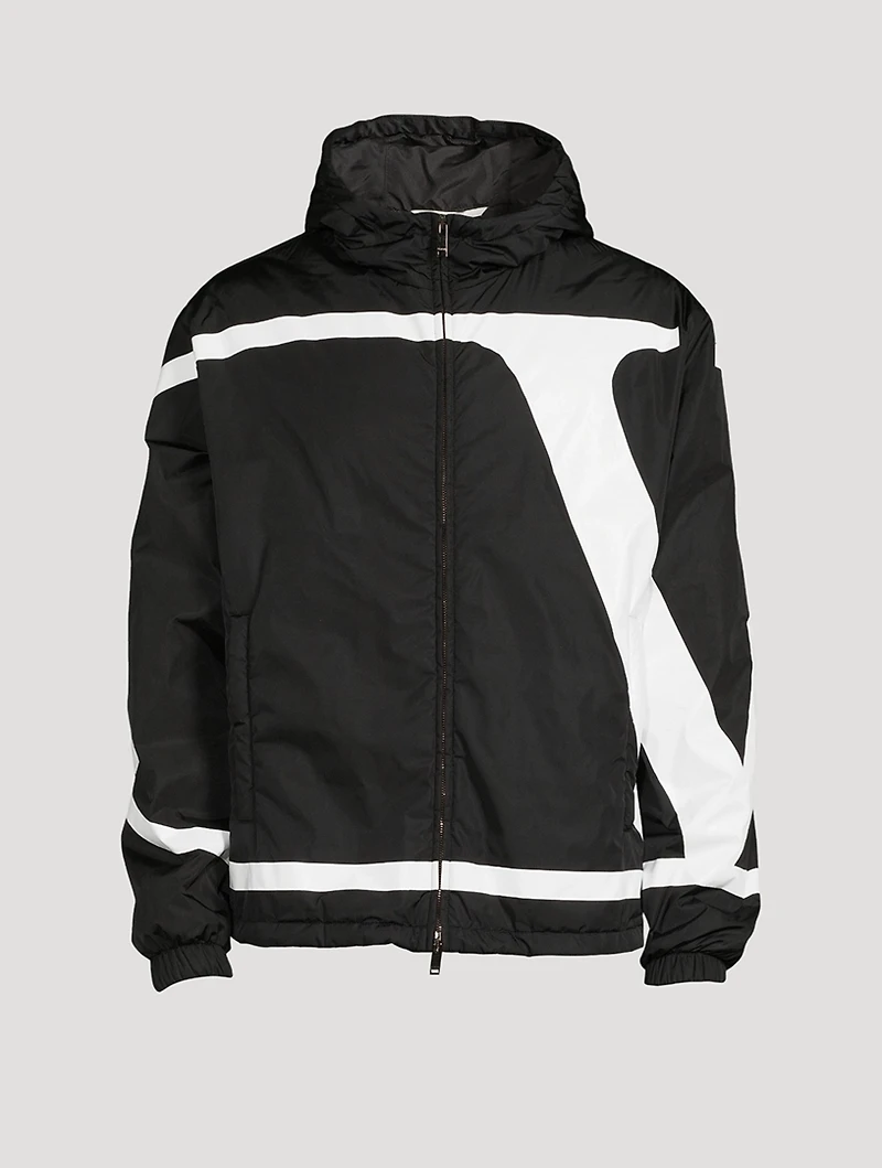 VLOGO Hooded Zip Jacket