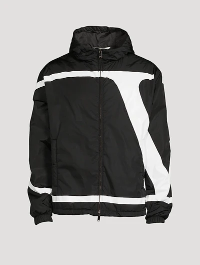 VLOGO Hooded Zip Jacket