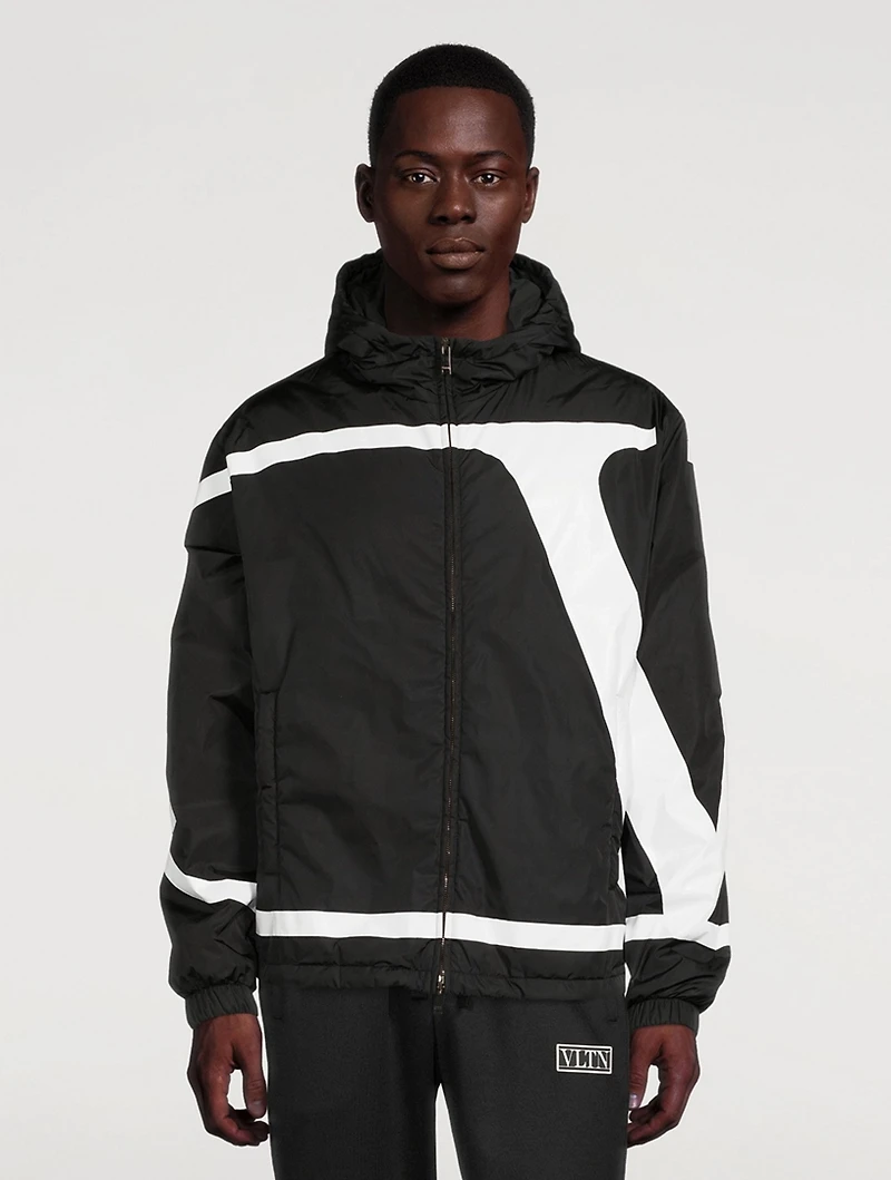 VLOGO Hooded Zip Jacket