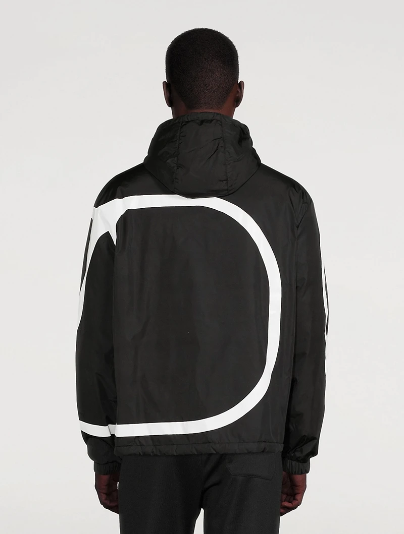 VLOGO Hooded Zip Jacket