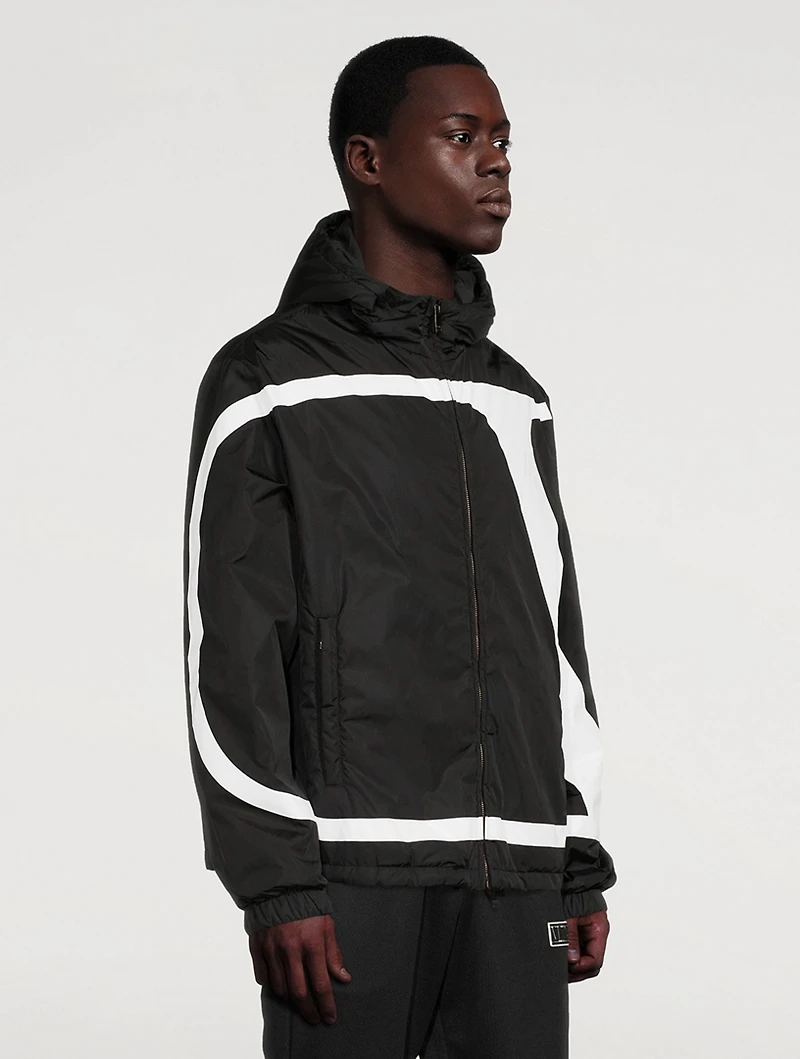 VLOGO Hooded Zip Jacket