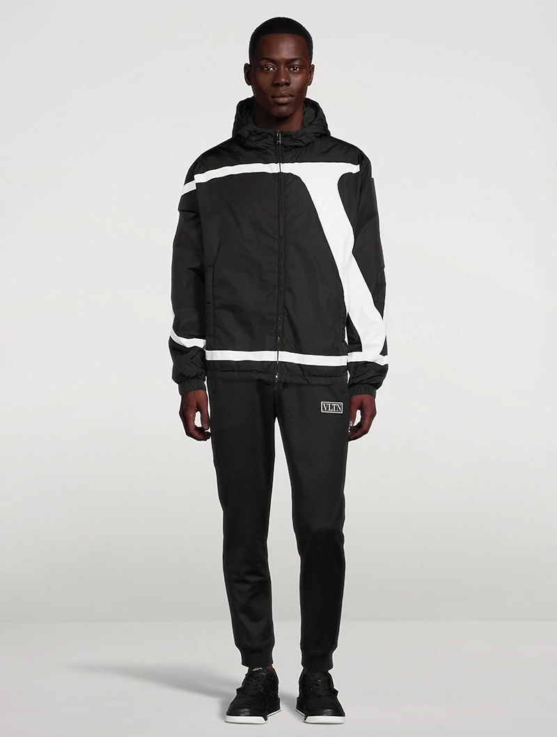 VLOGO Hooded Zip Jacket
