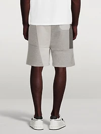 VLTN Cotton Patchwork Bermuda Shorts