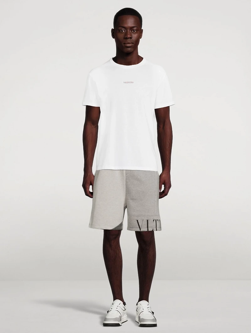 VLTN Cotton Patchwork Bermuda Shorts