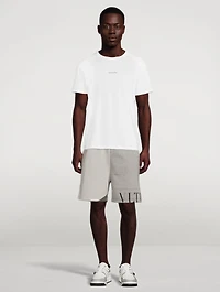 VLTN Cotton Patchwork Bermuda Shorts
