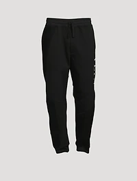 Cotton Patchwork Sweatpants With VLTN Logo
