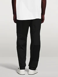 Cotton Patchwork Sweatpants With VLTN Logo