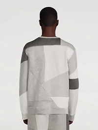 VLTN Cotton Patchwork Sweatshirt