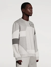 VLTN Cotton Patchwork Sweatshirt