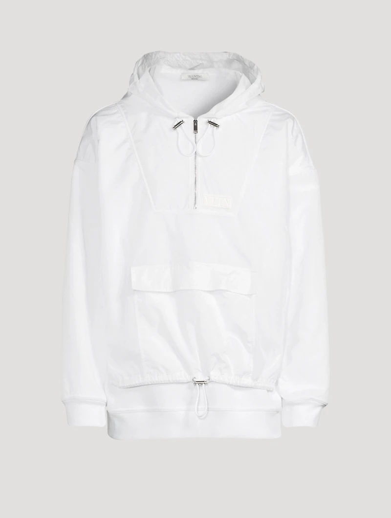 Hooded Pullover Jacket