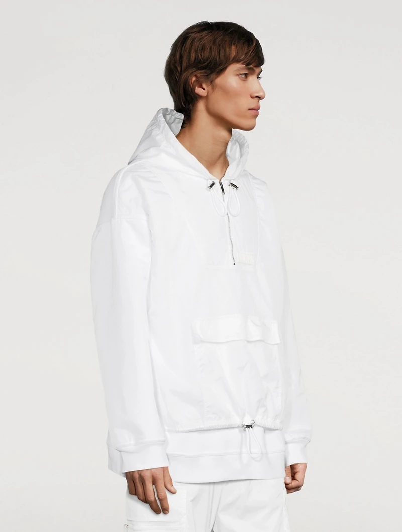Hooded Pullover Jacket