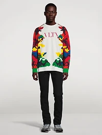 VLTN Sweatshirt Camo Print