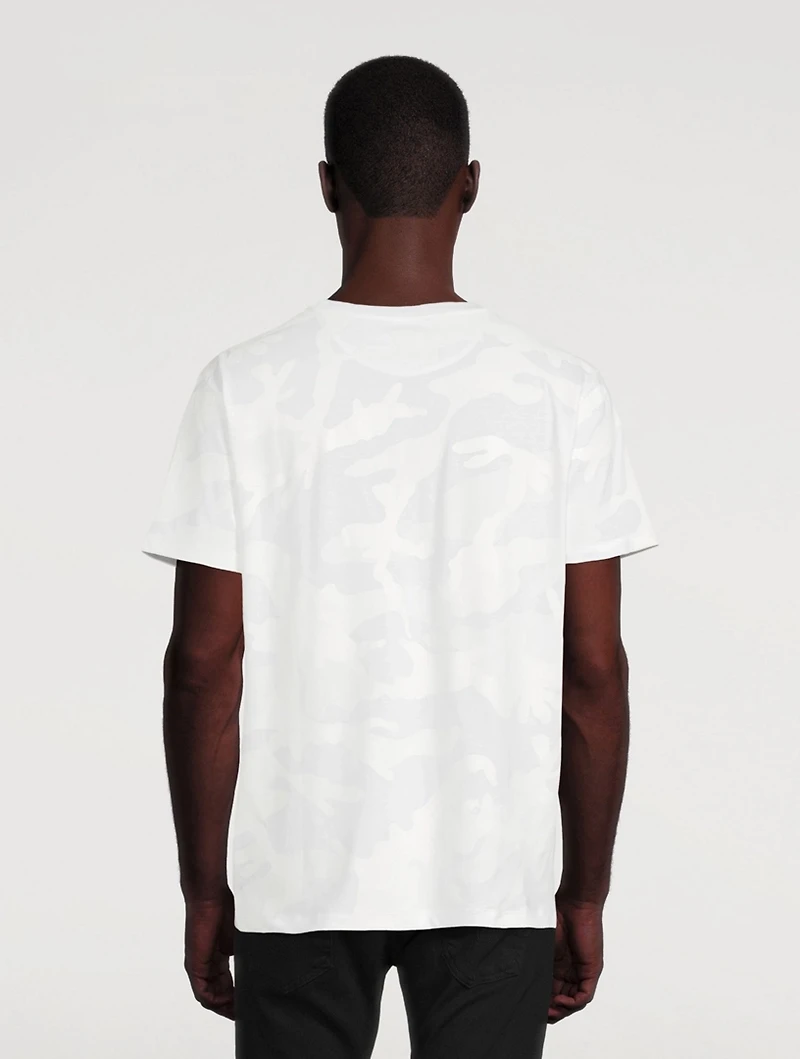 Logo T-Shirt Tonal Camo Print