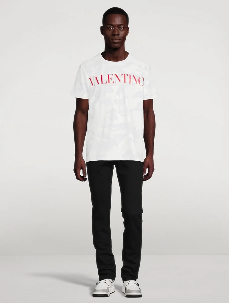Logo T-Shirt Tonal Camo Print