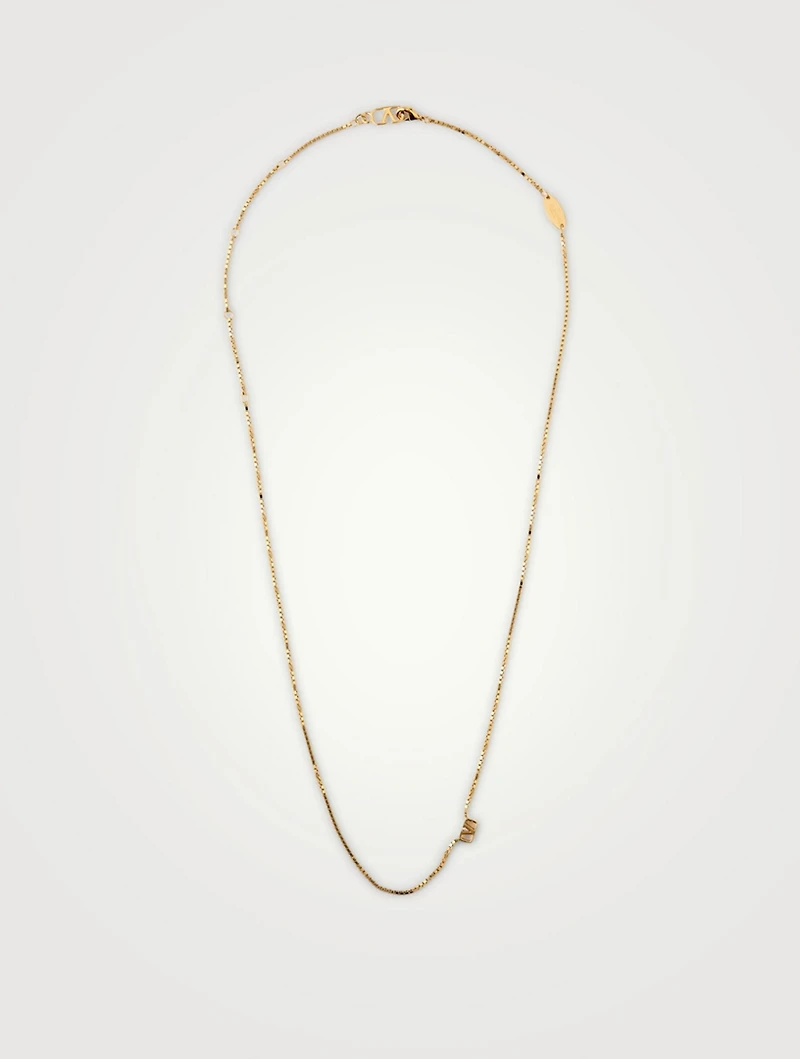 VLOGO Pendant Necklace