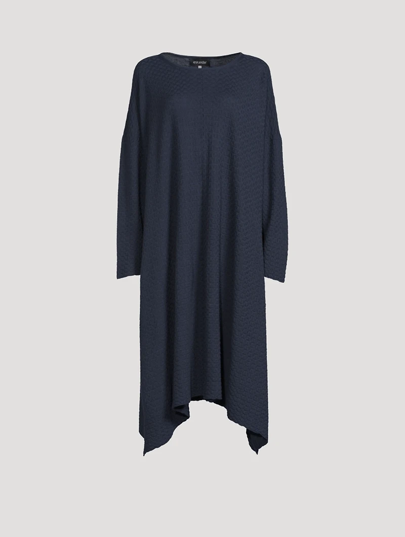 Linen And Cashmere Sweater Dress