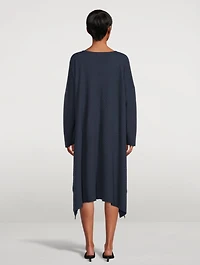 Linen And Cashmere Sweater Dress
