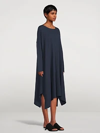 Linen And Cashmere Sweater Dress