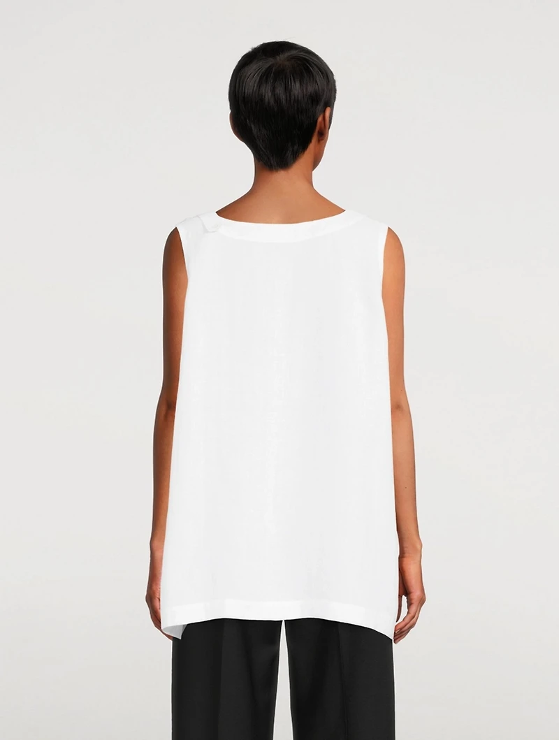 Linen A-Line Top