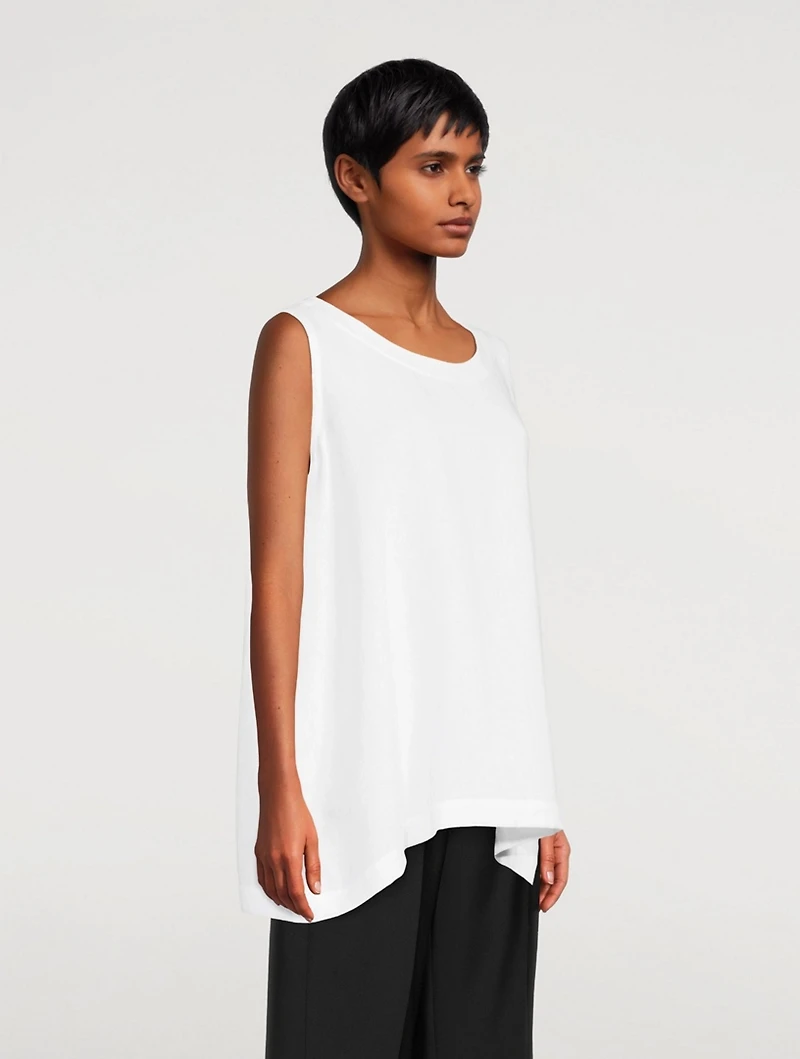 Linen A-Line Top