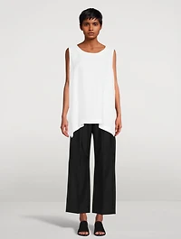 Linen A-Line Top