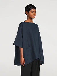 Linen A-Line T-Shirt