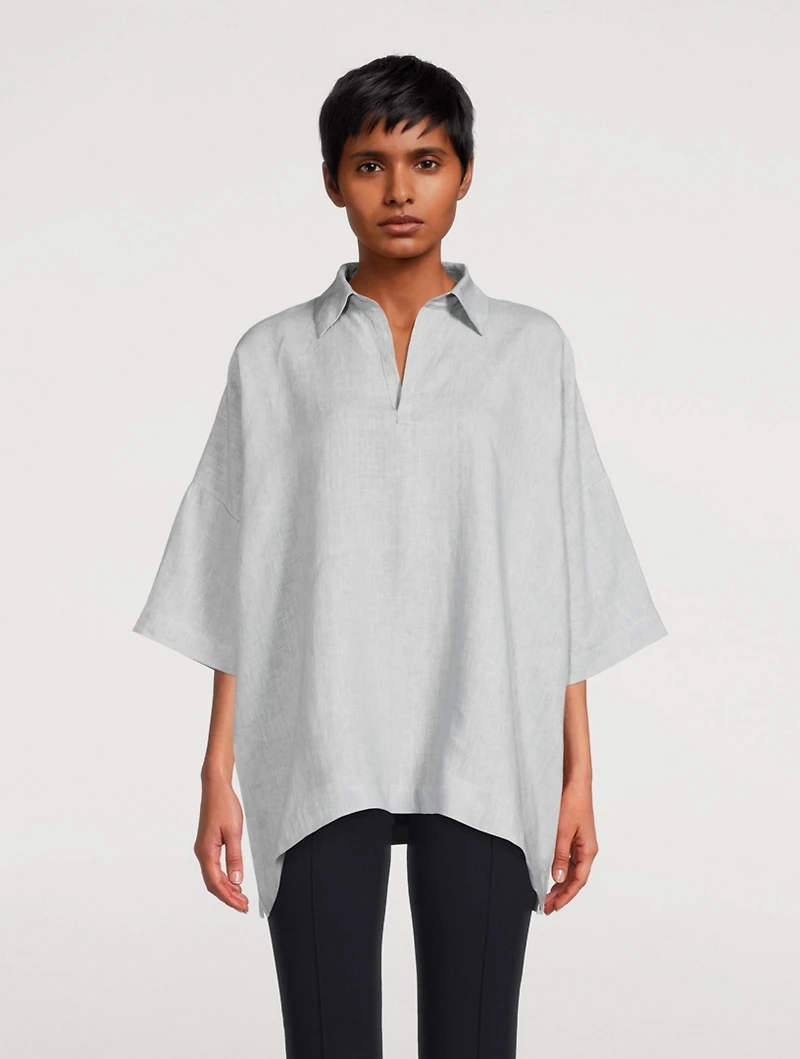 Linen Tunic Shirt