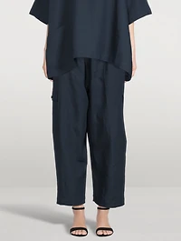 Japanese Linen Cargo Pants